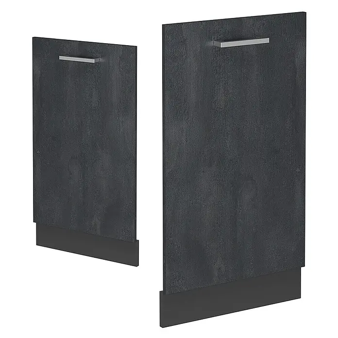 Geschirrspülblende R-Line 45 cm Schwarz Beton Art.-Nr. 55099 - 