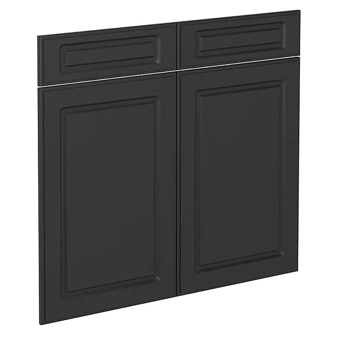 Küchenfront R-Line 79.2 cm Anthrazit Landhaus Art.-Nr. 37192 - 
