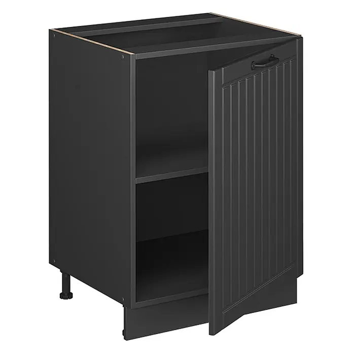 Küchenunterschrank Fame-Line 60 cm Dunkelgrau Art.-Nr. 65157 - 