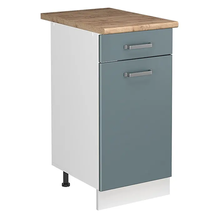 Spülenunterschrank R-Line 40 cm Blau-Grau Art.-Nr. 72870 - 