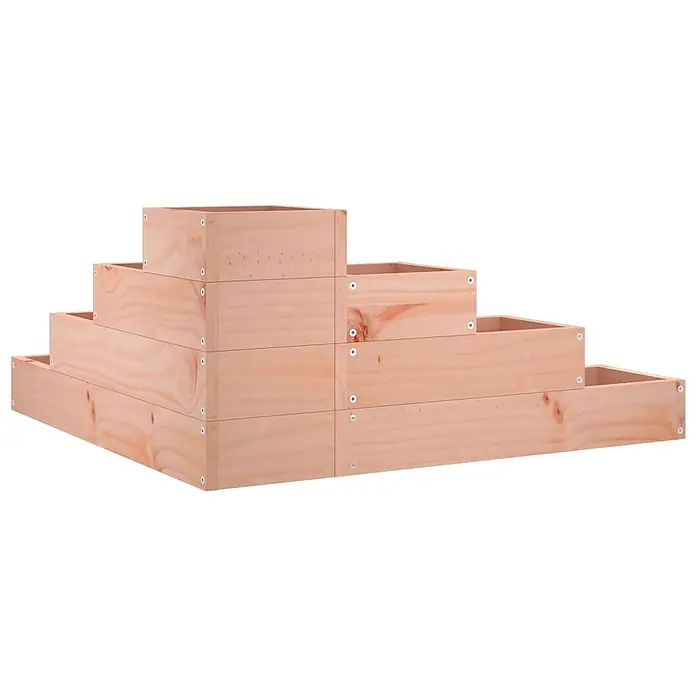 vidaXL Pflanzentreppe 4 Stufen 80,5x79x36 cm Massivholz Douglasie - 