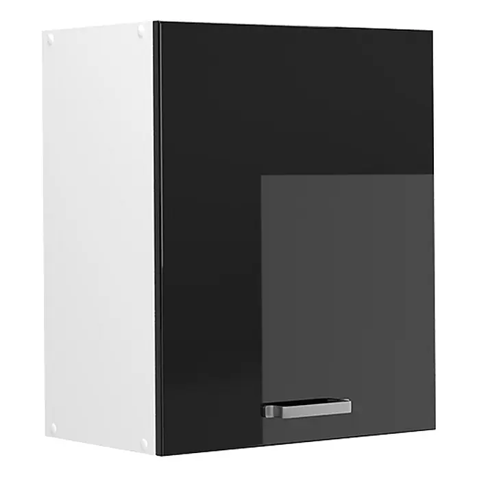 Hängeschrank R-Line 50 cm Schwarz Hochglanz Art.-Nr. 70027 - 