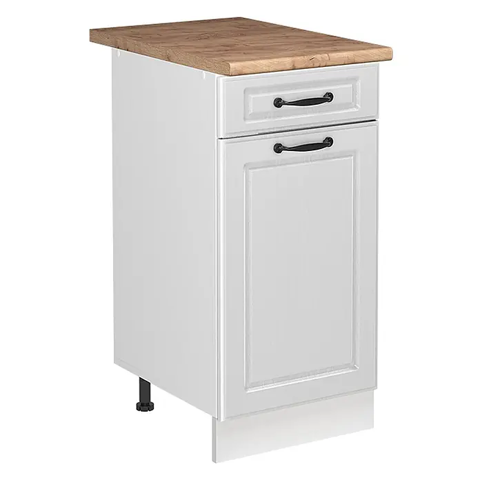Spülenunterschrank R-Line 40 cm Weiß Landhaus Art.-Nr. 72905 - 