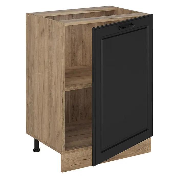 Küchenunterschrank R-Line 60 cm Anthrazit Landhaus Art.-Nr. 72180 - 