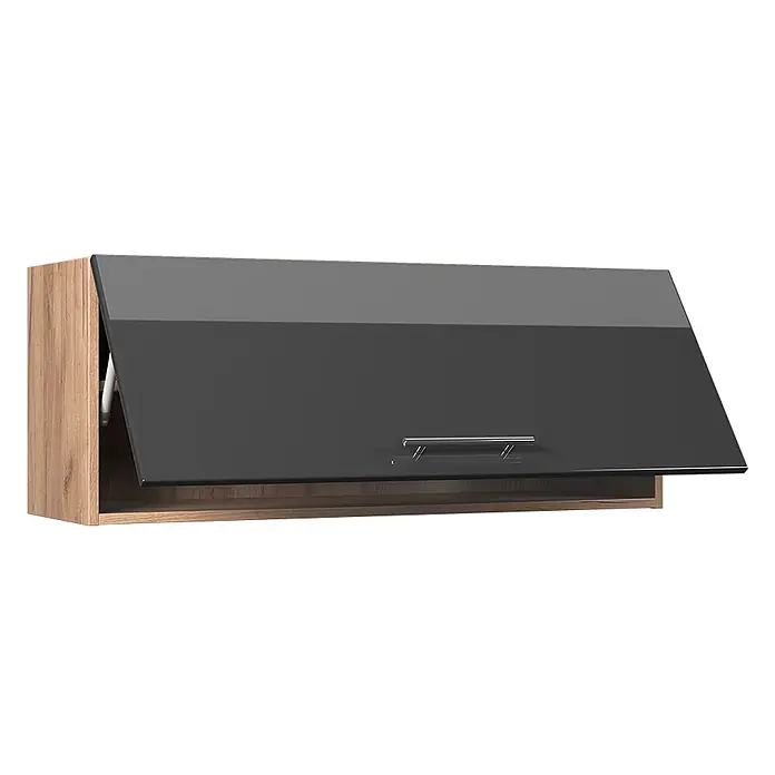 Hängeschrank Fame-Line 100 cm Anthrazit Hochglanz Art.-Nr. 61578 - 