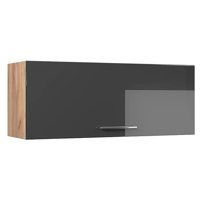 Hängeschrank Fame-Line 100 cm Anthrazit Hochglanz Art.-Nr. 61578 - 