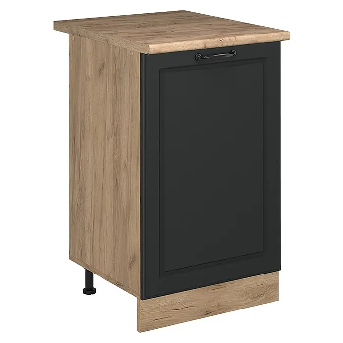 Küchenunterschrank R-Line 50 cm Anthrazit Landhaus Art.-Nr. 70356 - 