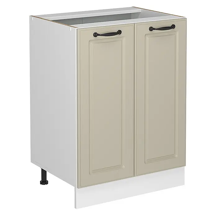 Küchenunterschrank R-Line 60 cm Sand Landhaus Art.-Nr. 71196 - 