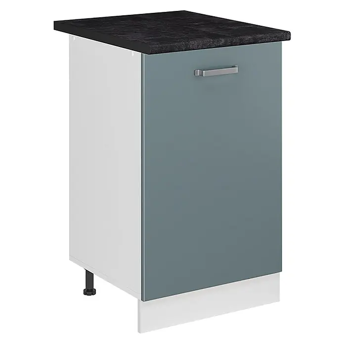 Küchenunterschrank R-Line 50 cm Blau-Grau Art.-Nr. 70148 - 