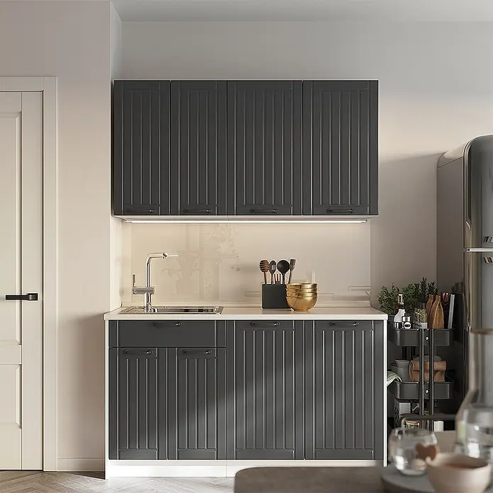 Hängeschrank Fame-Line 80 cm Dunkelgrau Art.-Nr. 62799 - 