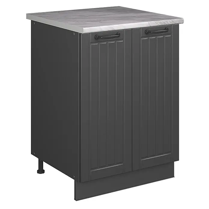 Spülenunterschrank Fame-Line 60 cm Dunkelgrau Art.-Nr. 65267 - 