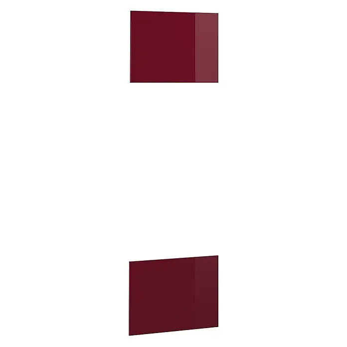 Küchenfront R-Line 59.6 cm Rot Hochglanz Art.-Nr. 41245 - 