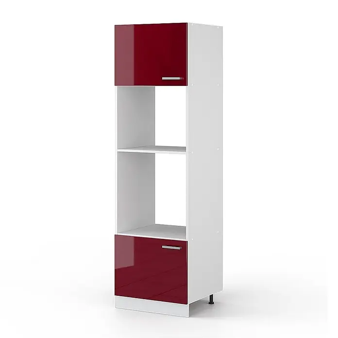 Küchenfront R-Line 59.6 cm Rot Hochglanz Art.-Nr. 41245 - 