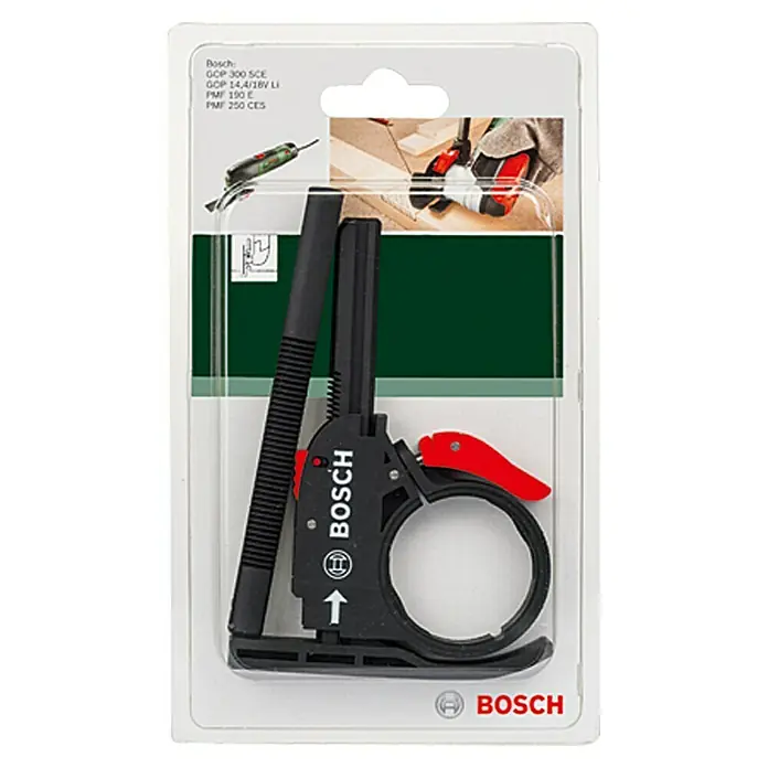 Bosch Tiefenanschlag Expert - Passend für: Bosch Multifunktionswerkzeuge PMF 190 E/250 CES, Segment- und Tauchsägeblätter - Bosch GOP 300 SCE Multifunktionswerkzeug-Zubehör im Blisterpack, mit einer präzisen Führung für exakte Schnitte.