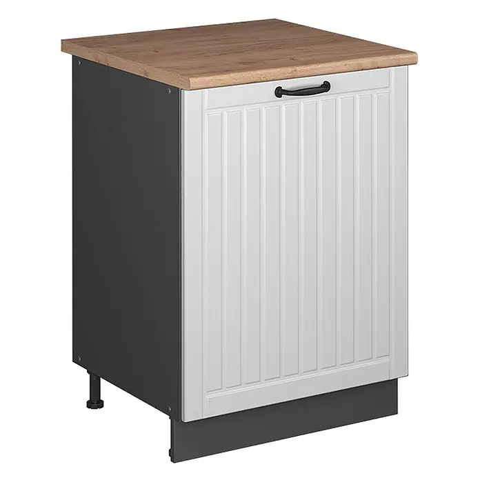 Küchenunterschrank Fame-Line 60 cm Weiß Landhaus Art.-Nr. 65171 - 