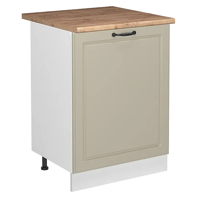 Küchenunterschrank R-Line 60 cm Sand Landhaus Art.-Nr. 72313 - 