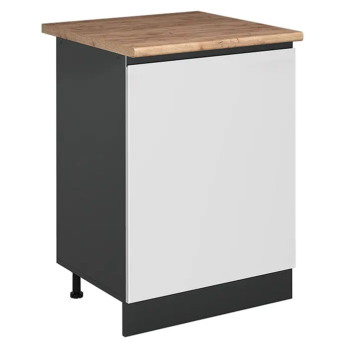 Küchenunterschrank R-Line 60 cm Weiß Art.-Nr. 72048 - 