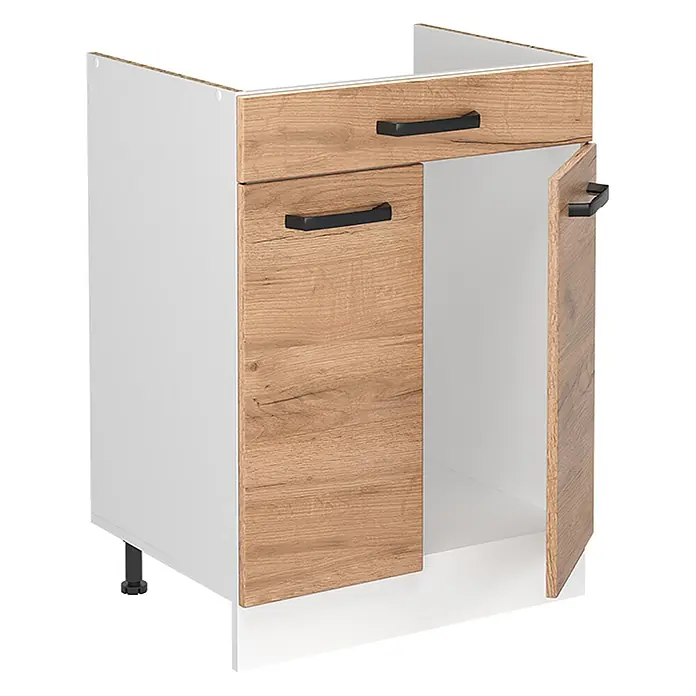 Spülenunterschrank R-Line 60 cm Goldkraft Eiche Art.-Nr. 73010 - 