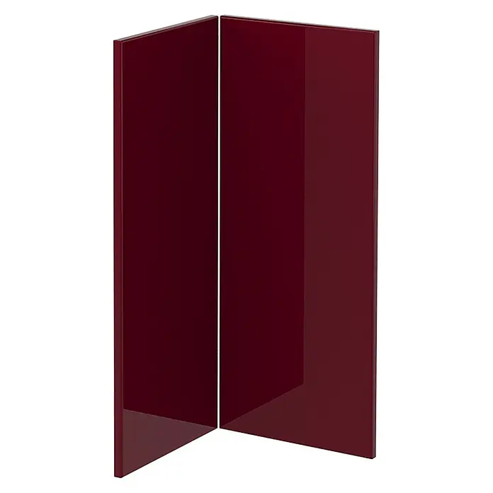 Küchenfront R-Line 59.2 cm Rot Hochglanz Art.-Nr. 41235 - 
