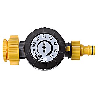 Neptun Bewateringsklok (Bewateringsduur: 5 min - 120 min, Grijs, Geel)