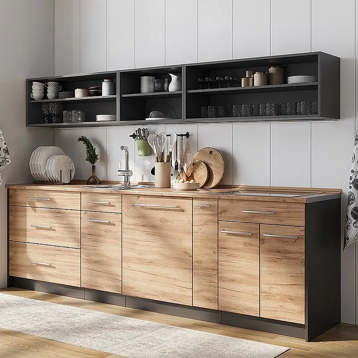 Hängeschrank Fame-Line 60 cm Goldkraft Eiche Art.-Nr. 61544 - 