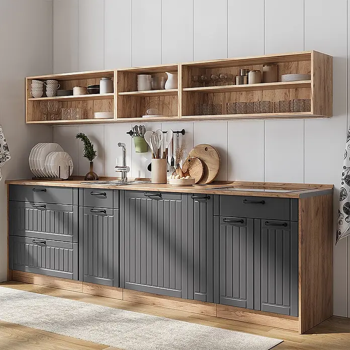 Hängeschrank Fame-Line 60 cm Dunkelgrau Art.-Nr. 61552 - 