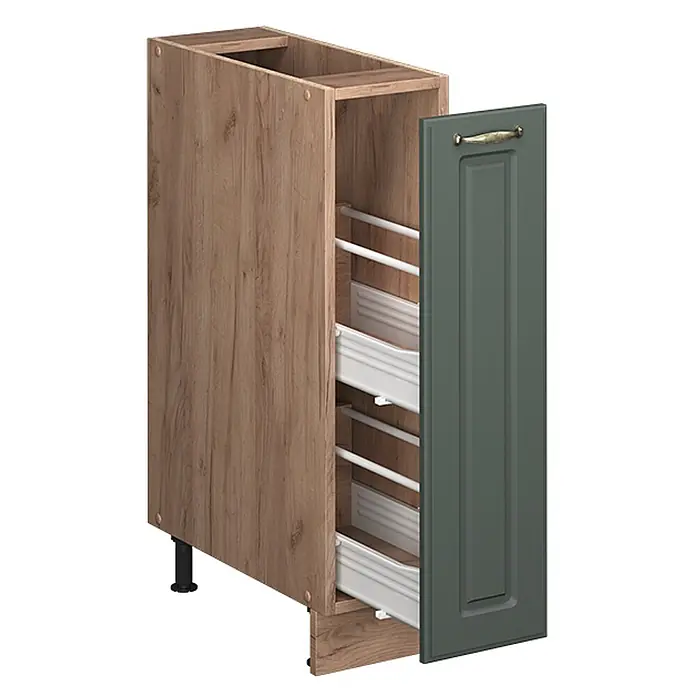Apothekerschrank Fame-Line 20 cm Grün-Gold Landhaus Art.-Nr. 62126 - 