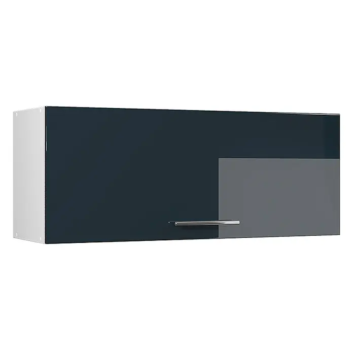 Hängeschrank Fame-Line 100 cm Dunkelblau Hochglanz Art.-Nr. 61564 - 