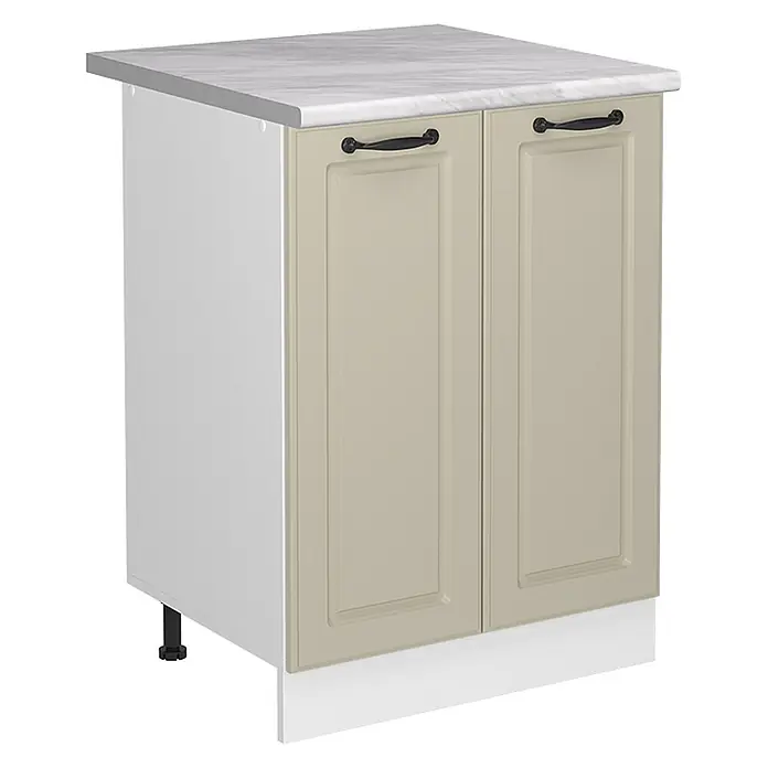 Küchenunterschrank R-Line 60 cm Sand Landhaus Art.-Nr. 71199 - 