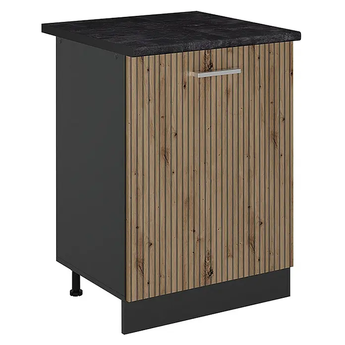 Küchenunterschrank R-Line 60 cm Artisan-Eiche Art.-Nr. 72023 - 
