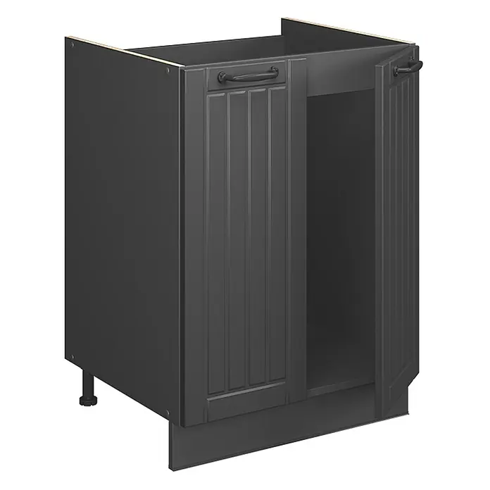 Spülenunterschrank Fame-Line 60 cm Dunkelgrau Art.-Nr. 65267 - 