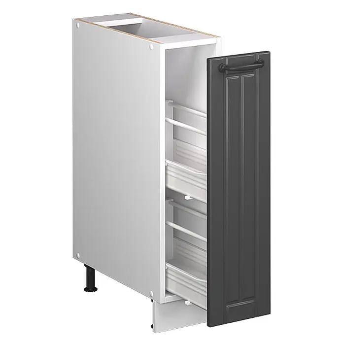 Apothekerschrank Fame-Line 20 cm Dunkelgrau Art.-Nr. 62068 - 