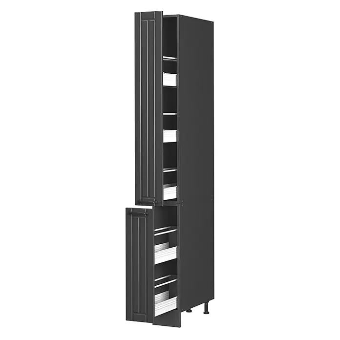 Apothekerschrank Fame-Line 20 cm Dunkelgrau Art.-Nr. 61651 - 