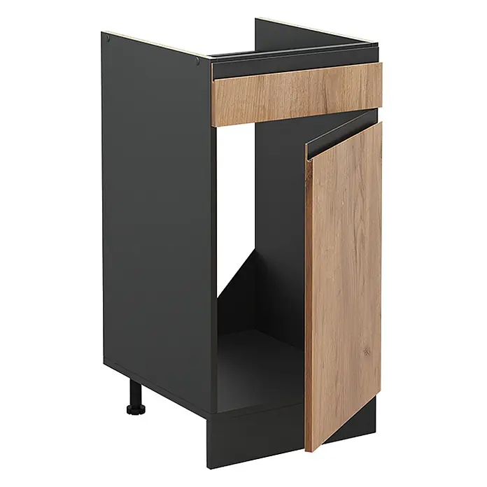 Küchenunterschrank R-Line 40 cm Goldkraft Eiche Art.-Nr. 61043 - 