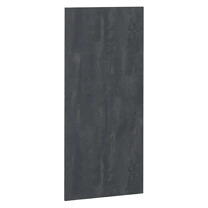 Küchenfront R-Line 59.6 cm Schwarz Beton Art.-Nr. 42841 - 