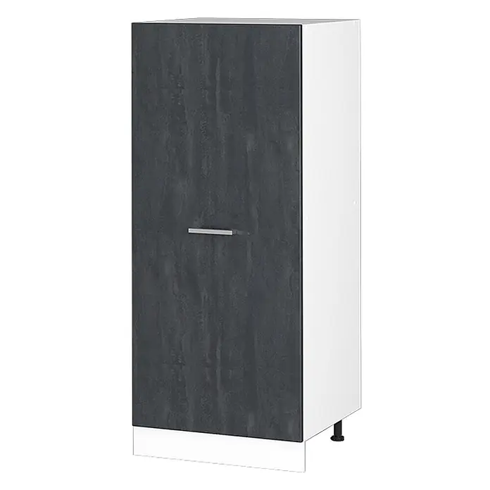Küchenfront R-Line 59.6 cm Schwarz Beton Art.-Nr. 42841 - 
