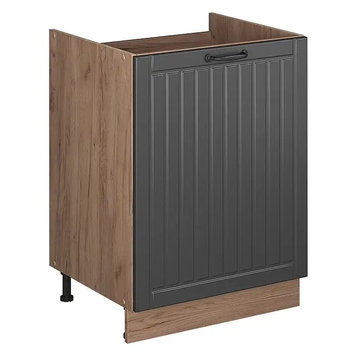 Spülenunterschrank Fame-Line 60 cm Dunkelgrau Art.-Nr. 63383 - 