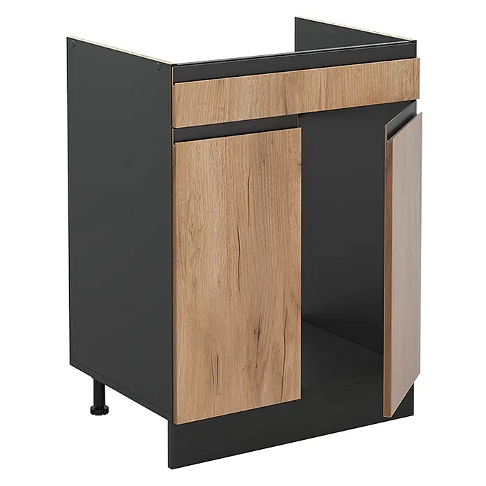 Küchenunterschrank R-Line 60 cm Goldkraft Eiche Art.-Nr. 61101 - 