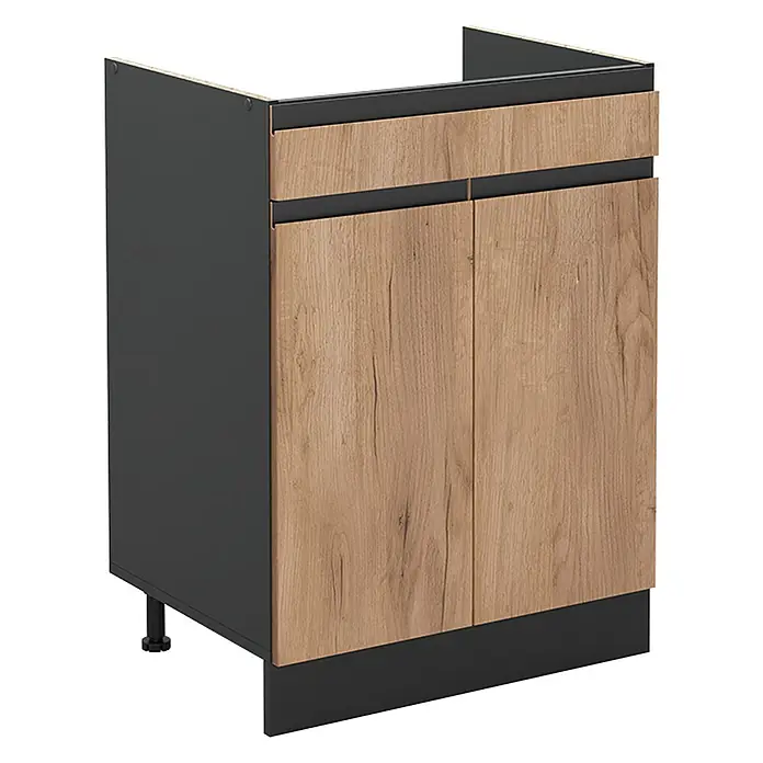 Küchenunterschrank R-Line 60 cm Goldkraft Eiche Art.-Nr. 61101 - 