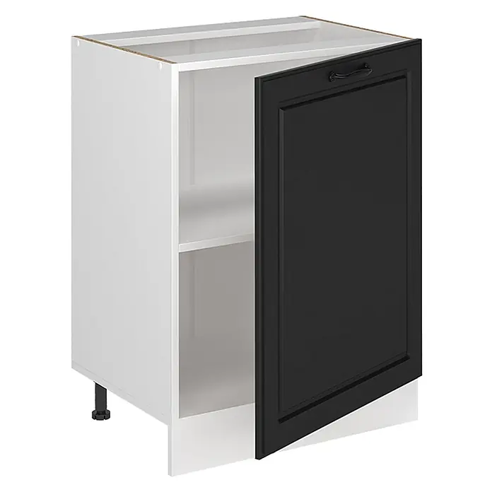 Küchenunterschrank R-Line 60 cm Anthrazit Landhaus Art.-Nr. 72115 - 