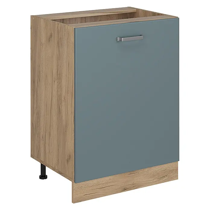 Küchenunterschrank R-Line 60 cm Blau-Grau Art.-Nr. 72194 - 