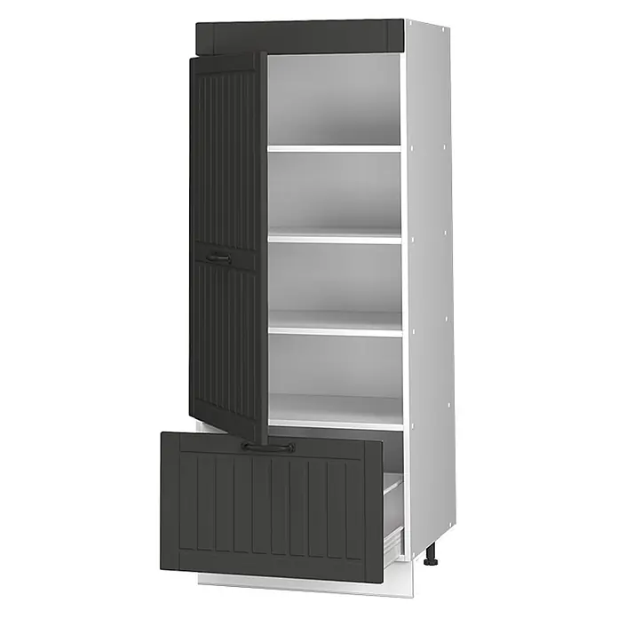 Vorratsschrank Fame-Line 60 cm Dunkelgrau Art.-Nr. 62648 - 