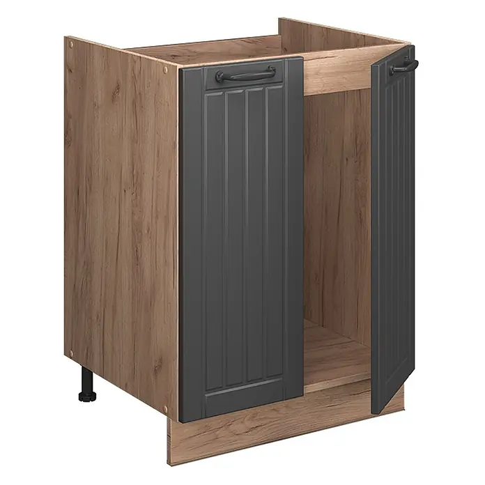 Spülenunterschrank Fame-Line 60 cm Dunkelgrau Art.-Nr. 65230 - 