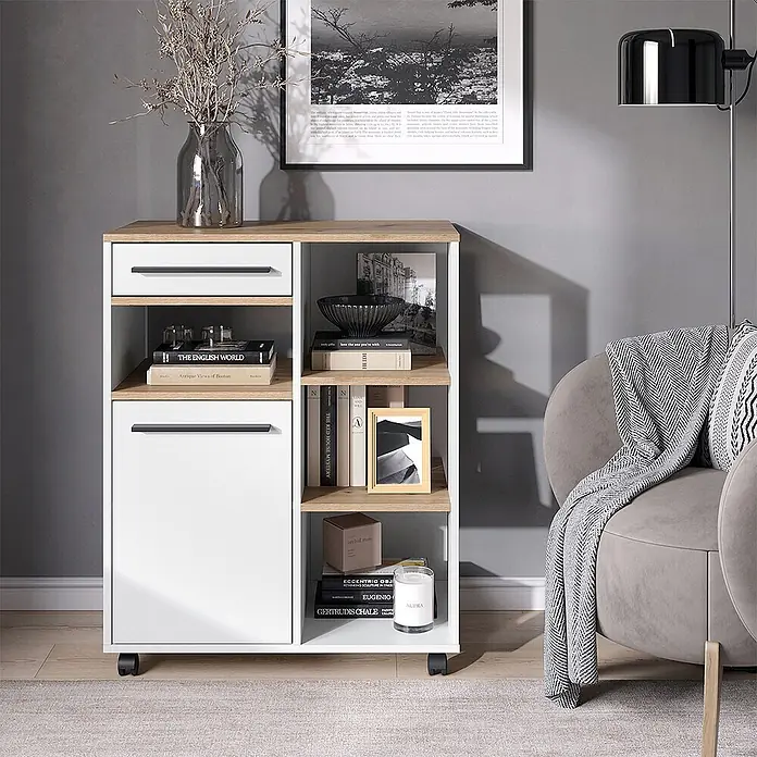 Küchenbuffet Pure 72.2 cm Weiß Art.-Nr. 59934 - 