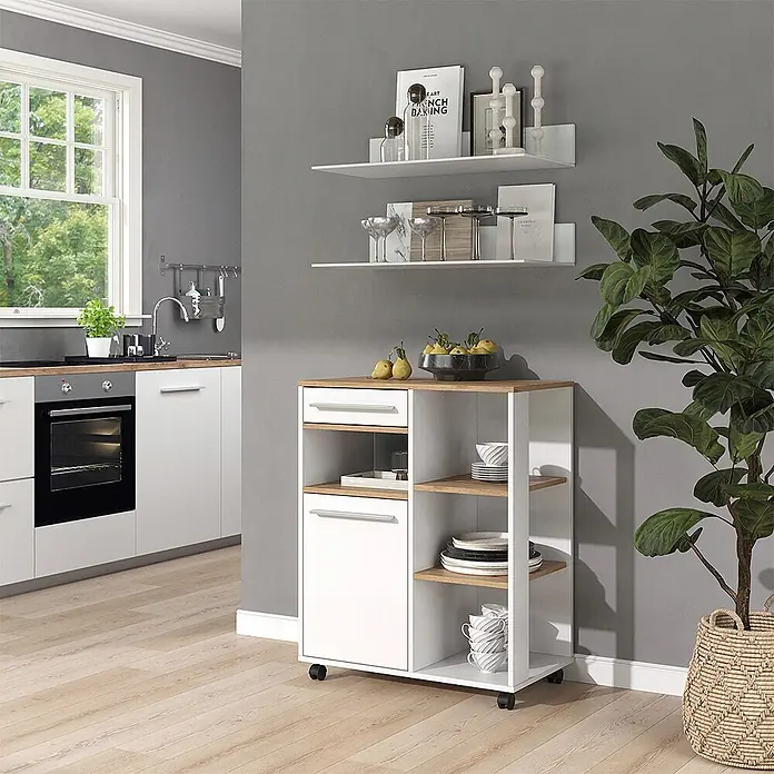 Küchenbuffet Pure 72.2 cm Weiß Art.-Nr. 59934 - 