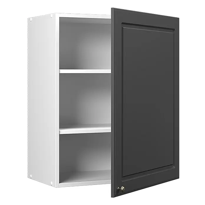 Hängeschrank Fame-Line 60 cm Anthrazit-Gold Landhaus Art.-Nr. 62833 - 
