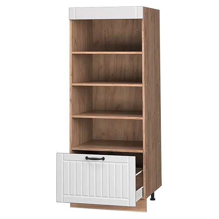 Vorratsschrank Fame-Line 60 cm Weiß Landhaus Art.-Nr. 62238 - 