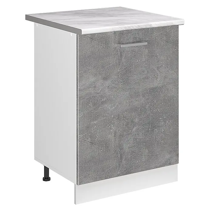 Küchenunterschrank R-Line 60 cm Beton Art.-Nr. 72093 - 