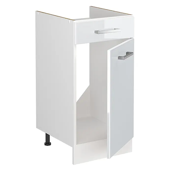 Spülenunterschrank R-Line 40 cm Weiß Hochglanz Art.-Nr. 72899 - 