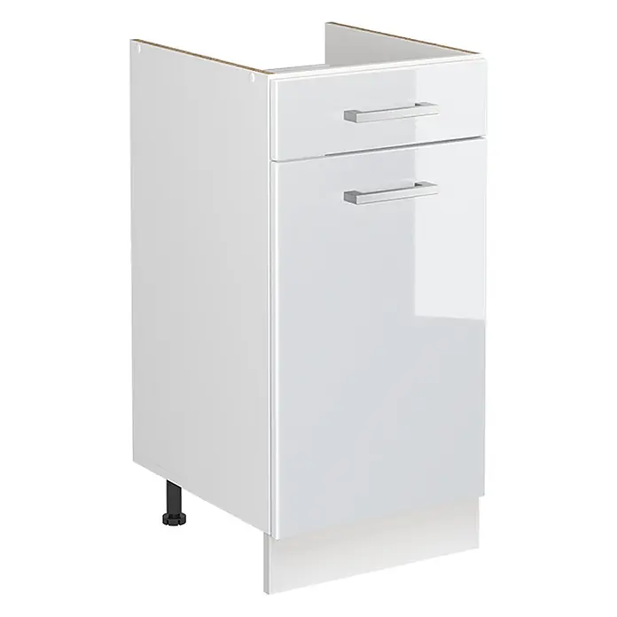 Spülenunterschrank R-Line 40 cm Weiß Hochglanz Art.-Nr. 72899 - 